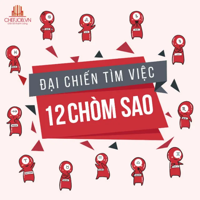 Tìm Việc 2018: Khi 12 Chòm Sao “Khiêu Chiến”, Ai Sẽ Lợi Thế Hơn?