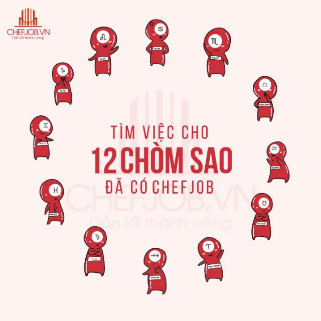 Tìm Việc 2018: Khi 12 Chòm Sao “Khiêu Chiến”, Ai Sẽ Lợi Thế Hơn?