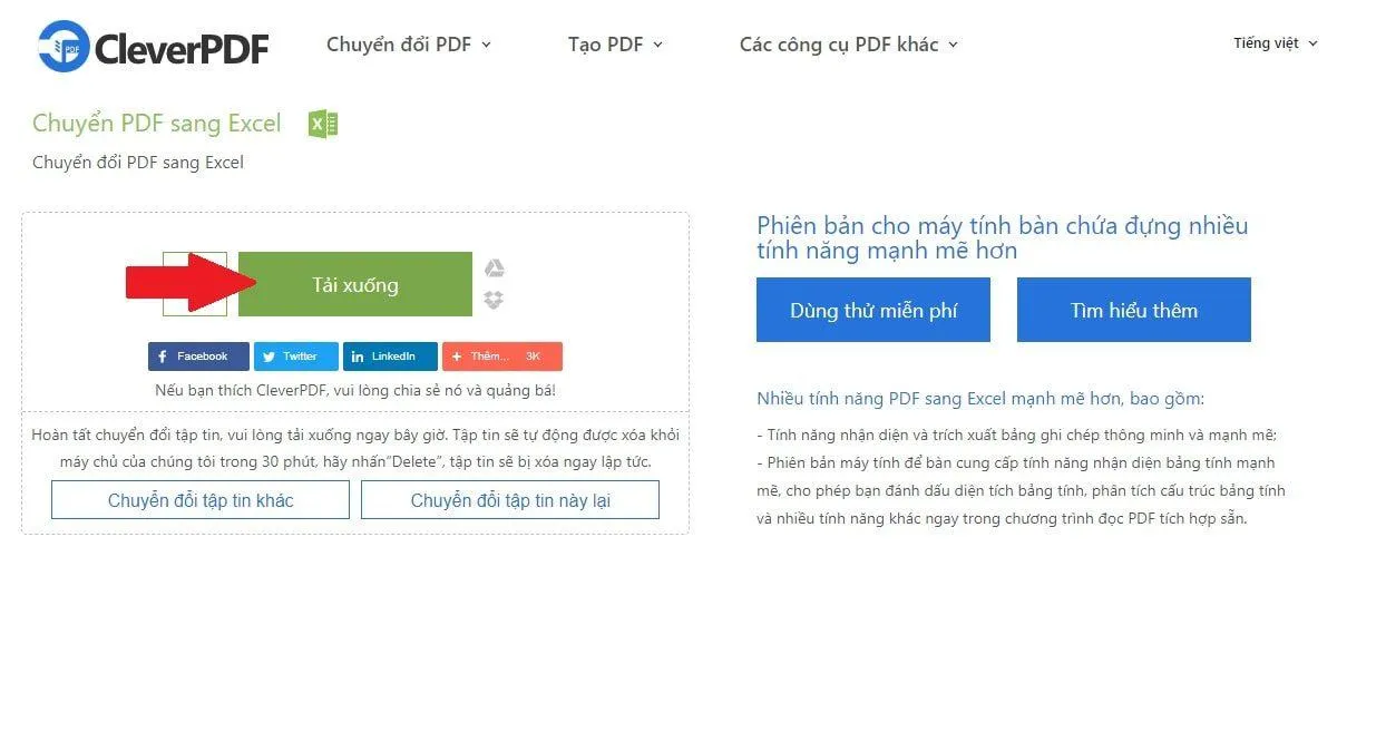 12 Cách chuyển PDF sang Excel không bị lỗi định dạng