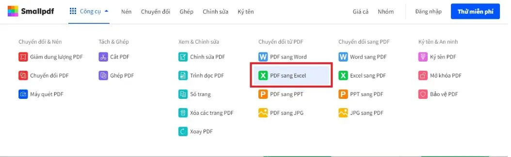 12 Cách chuyển PDF sang Excel không bị lỗi định dạng