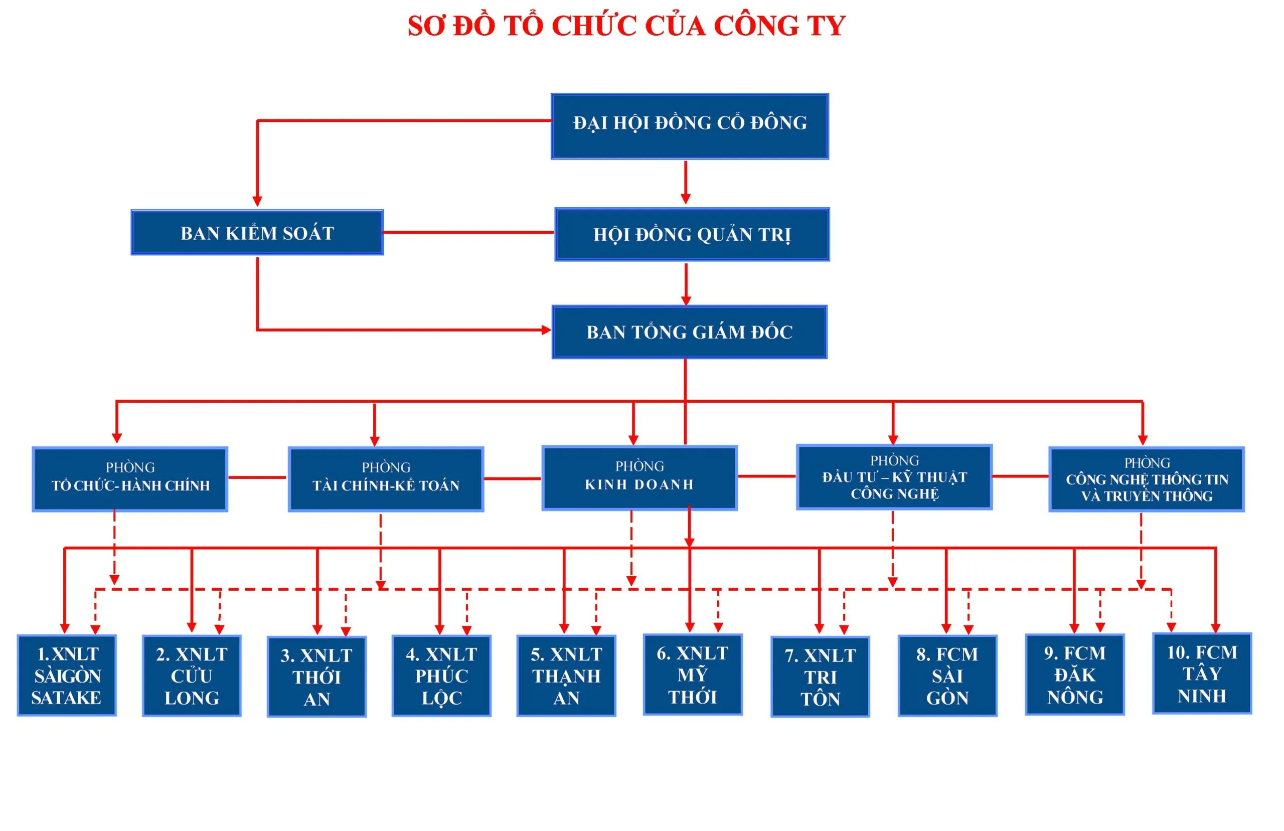 20+ mẫu sơ đồ tổ chức công ty 2024 – Vinamilk cơ cấu ra sao?