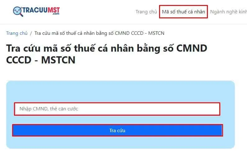 7 Cách tra cứu mã số thuế cá nhân đơn giản, nhanh chóng
