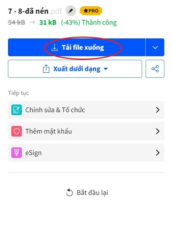 Hướng dẫn cách nén file PDF cực kỳ chi tiết và dễ thực hiện