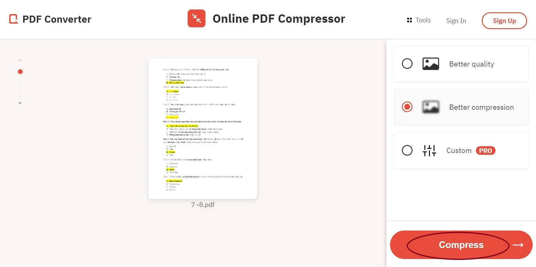 Hướng dẫn cách nén file PDF cực kỳ chi tiết và dễ thực hiện