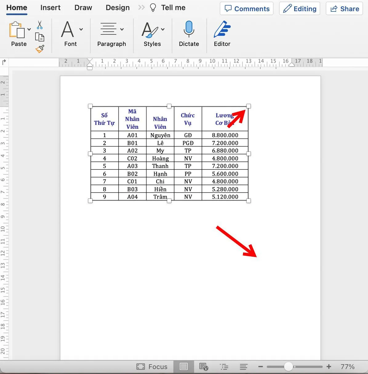 Hướng dẫn chuyển Excel sang Word, Word sang Excel chi tiết