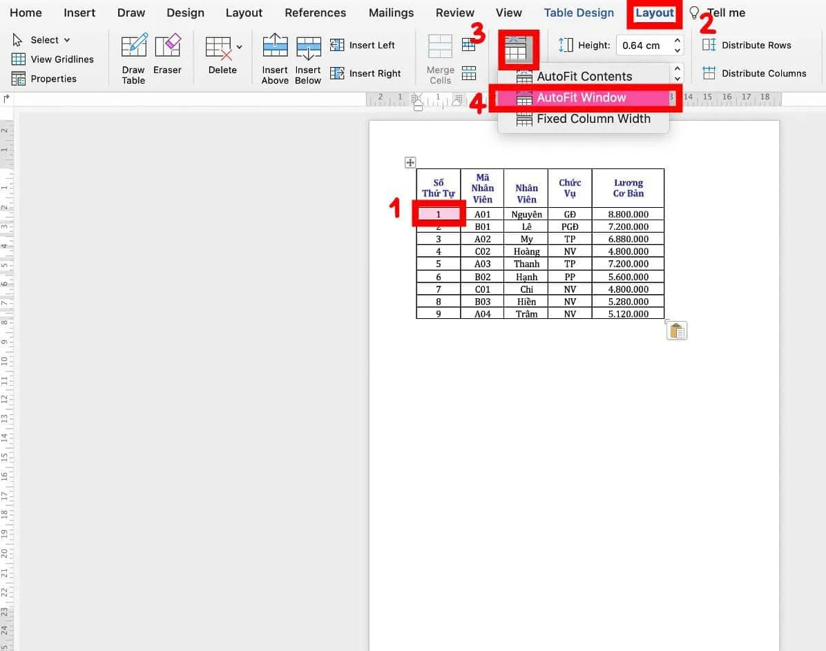 Hướng dẫn chuyển Excel sang Word, Word sang Excel chi tiết