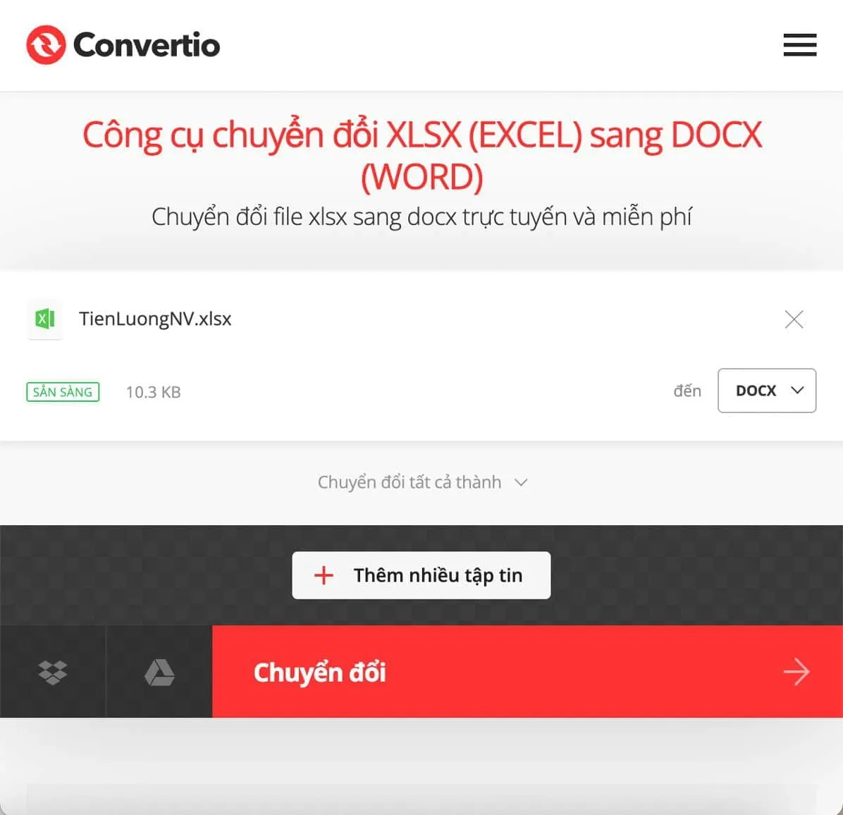 Hướng dẫn chuyển Excel sang Word, Word sang Excel chi tiết