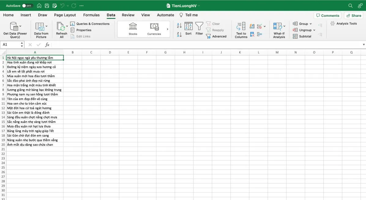 Hướng dẫn chuyển Excel sang Word, Word sang Excel chi tiết