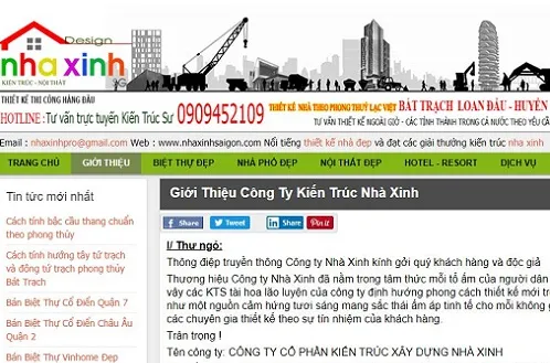 Top 10 công ty thiết kế xây dựng uy tín nhất tại TP.HCM