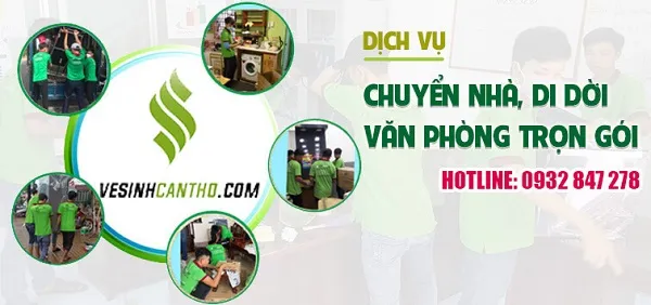 Top 10 dịch vụ chuyển nhà trọn gói uy tín nhất tại Cần Thơ