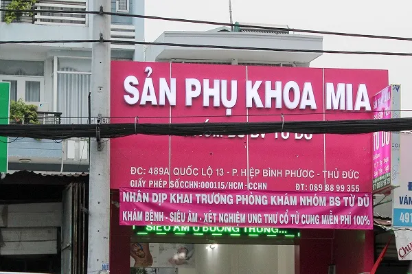 Top 10 phòng khám phụ khoa ở Thủ Đức tốt nhất