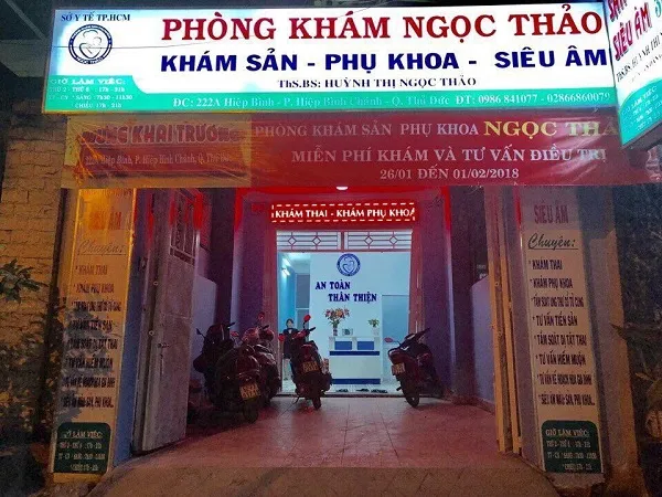 Top 10 phòng khám phụ khoa ở Thủ Đức tốt nhất